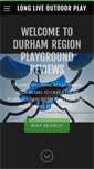 Mobile Screenshot of durhamregionplaygrounds.com